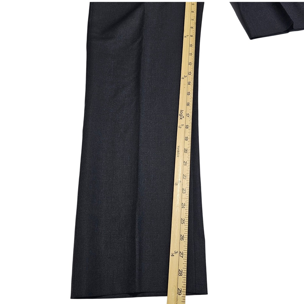 Prada Men Charcoal Wool Blend Dress Pants Trousers Made in Italy IT 50R 35x29 - Picture 9 of 11